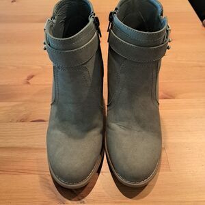 Nautica Glady Ankle Gray Wedge Women's Boots 7